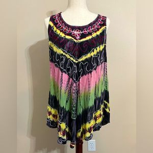 Hi Low sleeveless top.